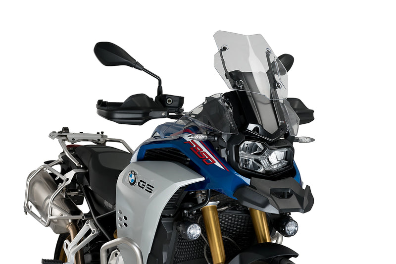 puig e.r.s. electronic adjustable windshield mount bmw f850gs adv 2019-2023
