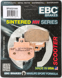 EBC Brake Pads For Piaggio Fly 150 4T / 3V 2013-2020