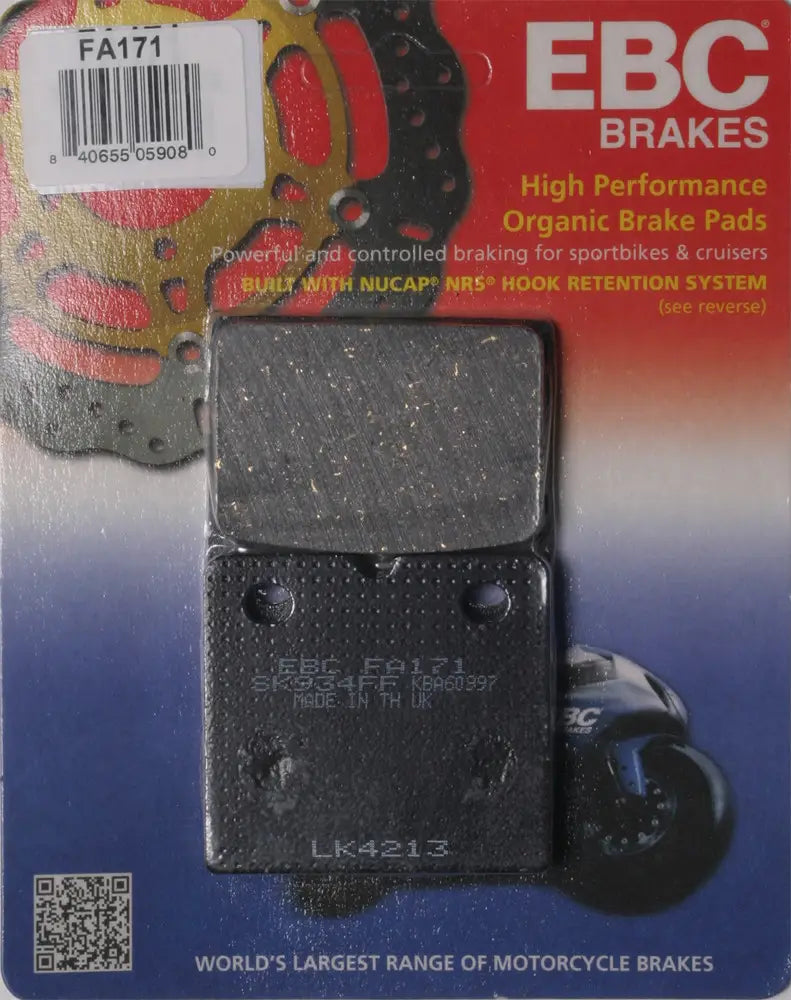 EBC Brake Pads For BMW K 75 75-2 '88-'96 / C '88-'90