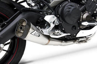 zard exhaust 2 1 short version full system yamaha mt 09 2013 2016