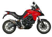 MIVV Exhaust Double Gun Slip-On Ducati Multistrada 950 / 1200 Enduro 2016- Titanium