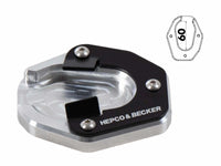 hepco becker side stand enlarger triumph tiger 900 rally gt 850 sport