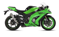 MIVV Exhaust Ghibli Slip-On Kawasaki ZX-10R 2011-2015 Stainless Steel