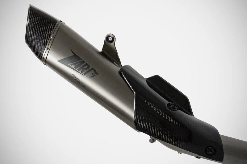 zard exhaust full system 2 1 aprilia rs660 tuono stainless steel 1