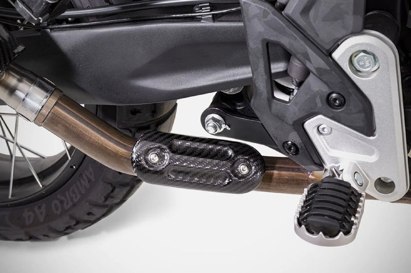 zard exhaust carbon fiber heat shield cfmoto ibex 450 mt 2024