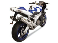 MIVV Exhaust X-Cone Slip-On Aprilia RSV1000 / Tuono 1000 2004-2010 Stainless Steel