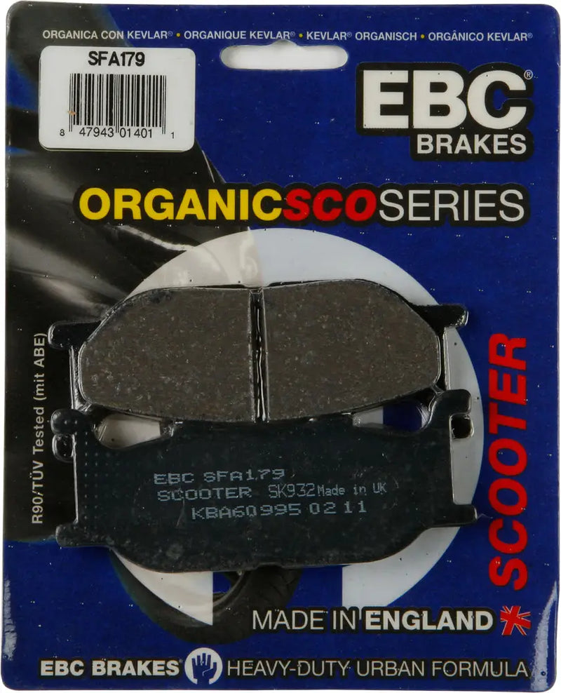 EBC Brake Pads For Yamaha YP 400 Majesty 2005-2014