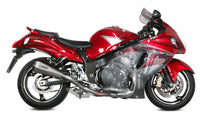 MIVV Exhaust Delta Race Full System Suzuki GSX-R1300 Hayabusa 2008- Titanium