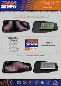 DNA Filters Yamaha MT-15 2018-2022 / MT-125 / XSR125 2020-2025 Air Filter
