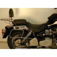 Hepco & Becker Leather Bag Holder Triumph Bonneville America / Speedmaster up to 10'