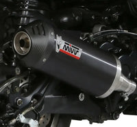 MIVV Exhaust Oval Slip-On Kymco Xciting 400 2013- Black