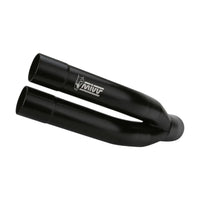 MIVV Exhaust Double Gun Slip-On Yamaha YZF R3 2015-2025 Black