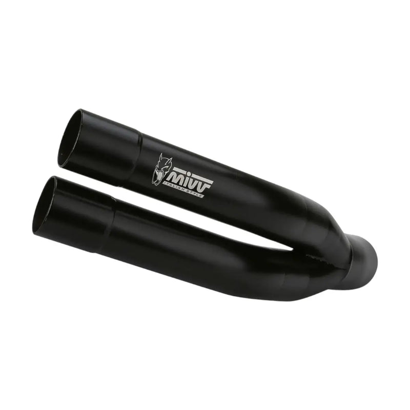MIVV Exhaust Double Gun Slip-On Yamaha YZF R3 2015-2025 Black