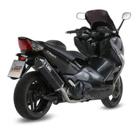 MIVV Exhaust Full Speed Edge Yamaha T-Max 500 2008-2011 Black