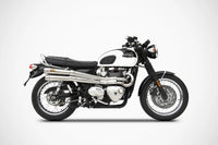 zard exhaust high mount full system triumph bonneville t120 2016 2019