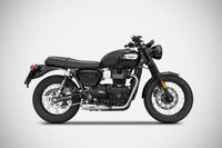 zard exhaust 2 2 full system triumph t120 2016