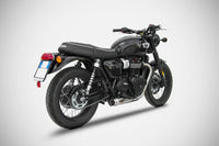 zard exhaust 2 2 full system triumph t120 2016