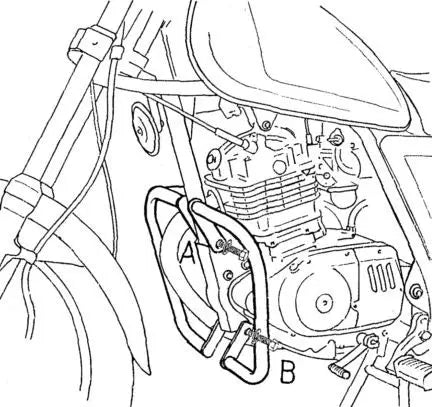 Hepco & Becker Crash Bars Suzuki GN 125
