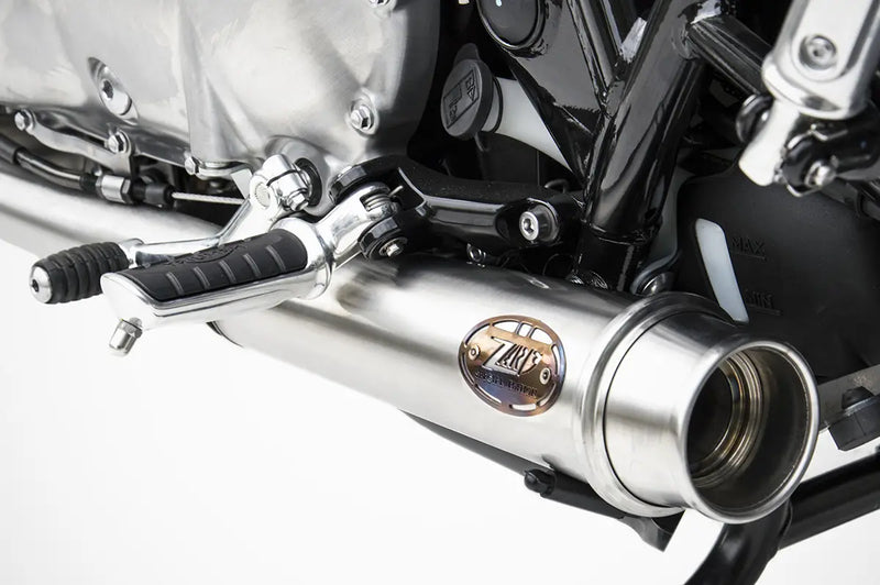 zard exhaust rear mount add on for full system triumph boneville t120