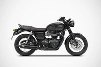 zard exhaust bottle design n 2 slip on triumph bonneville t120 2016 2019