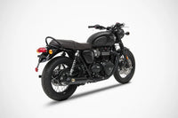 zard exhaust bottle design n 2 slip on triumph bonneville t120 2016 2019