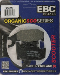 ebc brake pads for suzuki burgman 200 2014 2023 abs