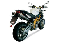 MIVV Exhaust X-Cone Slip-On Aprilia Shiver 750 2008-2016 Stainless Steel