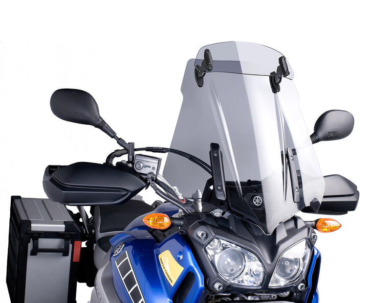puig touring windshield visor yamaha xt1200z super tenere 2010 2013 smoke