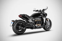 zard exhaust slip on triumph rocket 3 2020