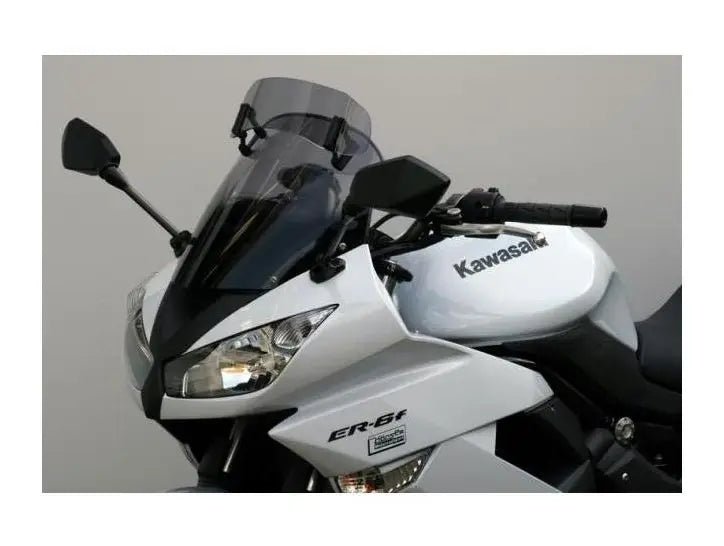 MRA VarioTouringScreen Windshield Kawasaki ER-6F 2009-2011 Smoke Gray