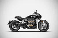 zard exhaust slip on triumph rocket 3 2020