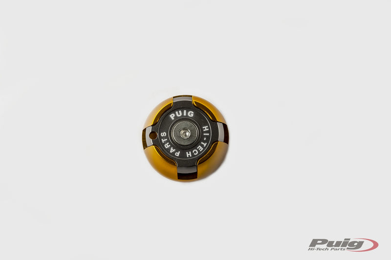 puig oil fill cap select ducati honda kawasaki triumph models gold