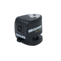 oxford micro xa5 motorcycle alarm disc lock black black