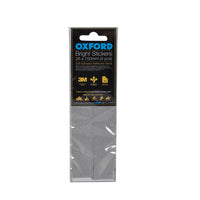 oxford motorcycle bright stickers 25 x 150mm 4 pcs