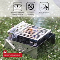 oxford motorcycle camping grill for fire pit