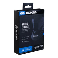 oxford neck gaiter advanced storm collar black l xl