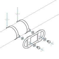 oxford motorcycle exhaust heat shield cafe