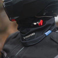 oxford neck gaiter advanced storm collar black l xl