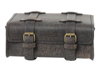 hepco becker legacy rear leather bag in rugged
