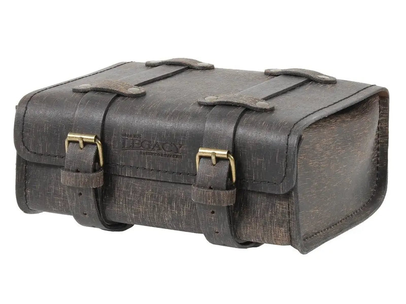 hepco becker legacy rear leather bag in rugged