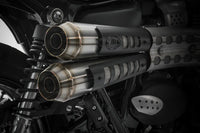 zard exhaust n 2 slip ons triumph street scrambler 2017 2019