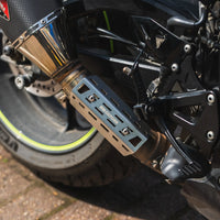 oxford motorcycle exhaust heat shield adventure
