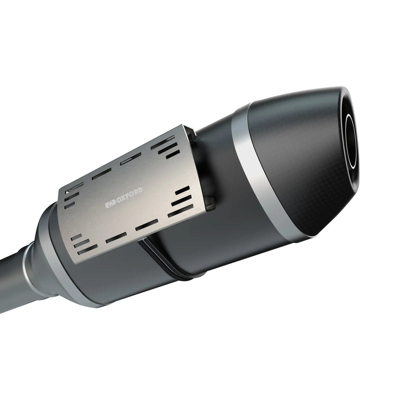 oxford motorcycle exhaust heat shield can guard