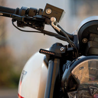 oxford fork mounted dark turner motorcycle turn signals