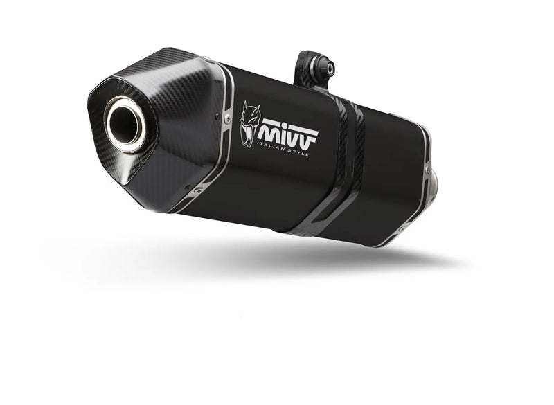 MIVV Exhaust Full Delta Race Piaggio Vespa GTS 300 2008-2020 Black