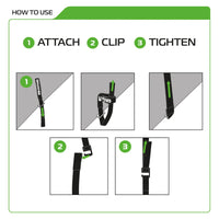 oxford atlas g hook black pair