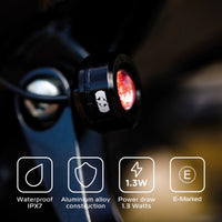 oxford motorcycle run light rear