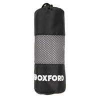 oxford motorcycle camping towel grey 47x23 5