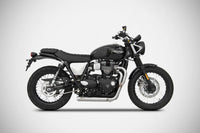 zard exhaust 2 1 full system triumph street scrambler 2017 2019
