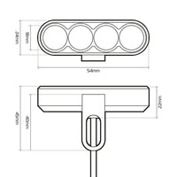 oxford motorcycle strip light